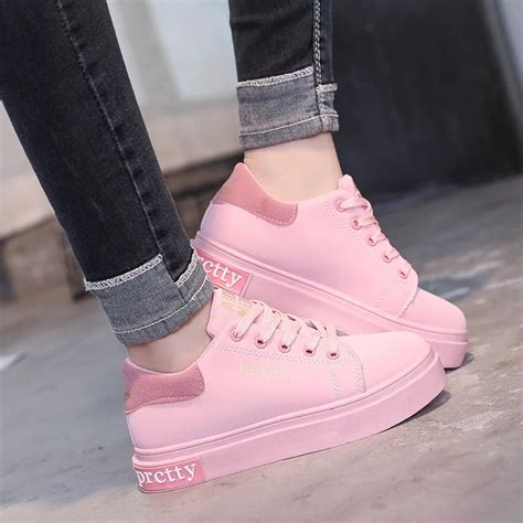 Women's Pink Designer Sneakers 